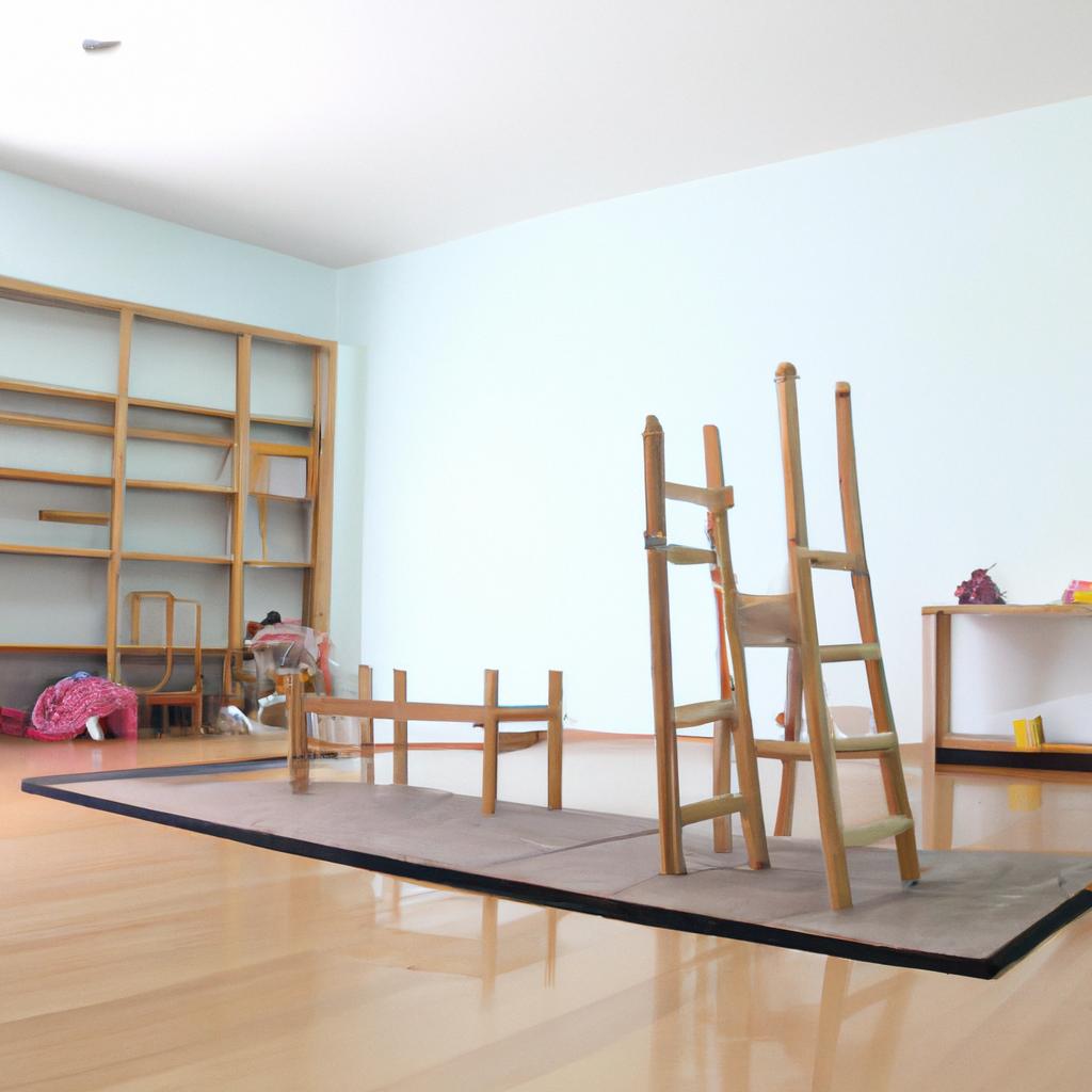 子どもが安全に遊べるキッズルーム