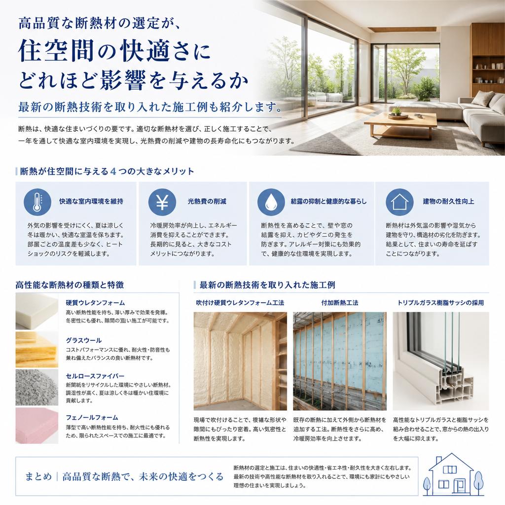 断熱材の重要性