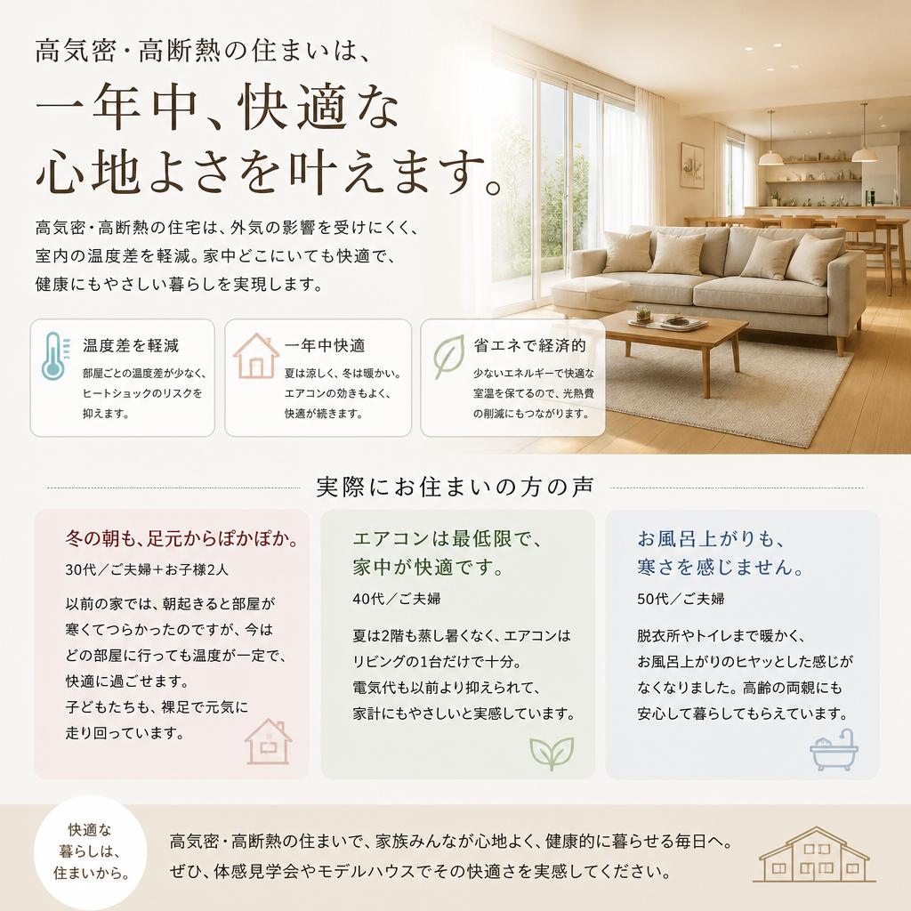 住み心地の向上
