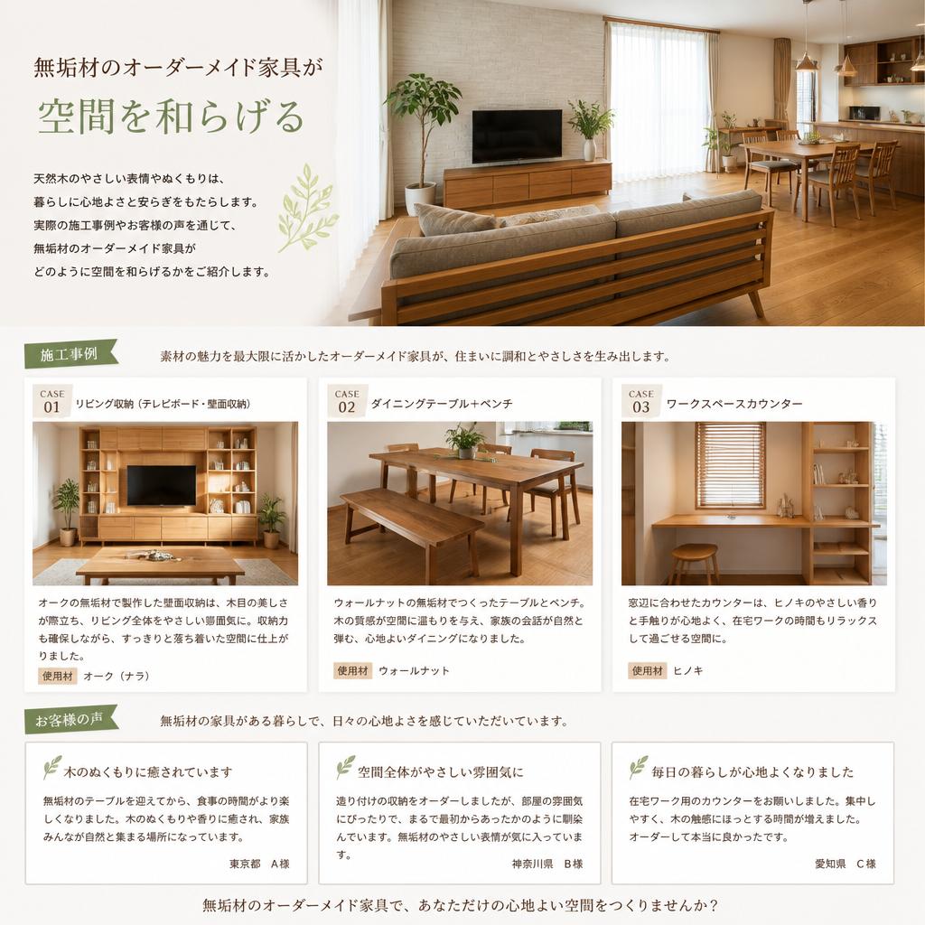 魅力的なインテリアデザイン事例
