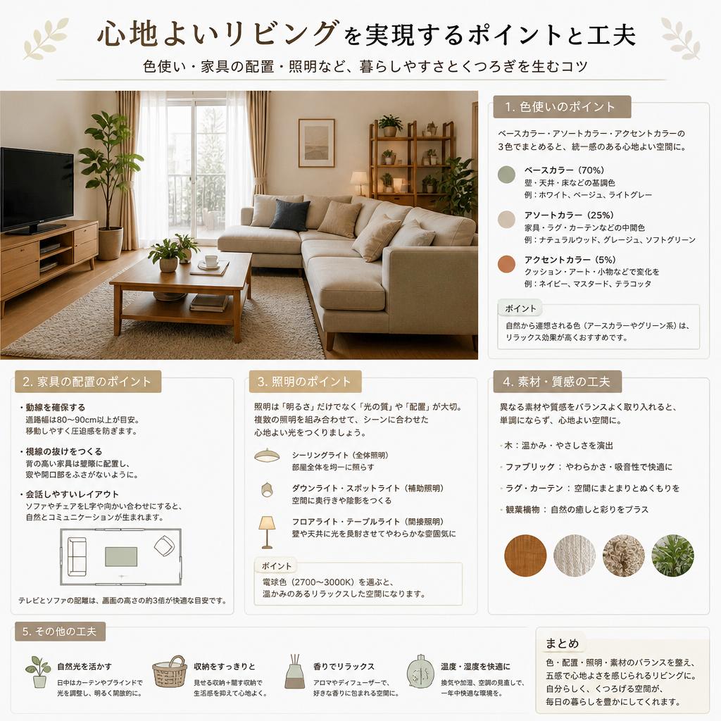 2. 快適空間を作るためのポイント