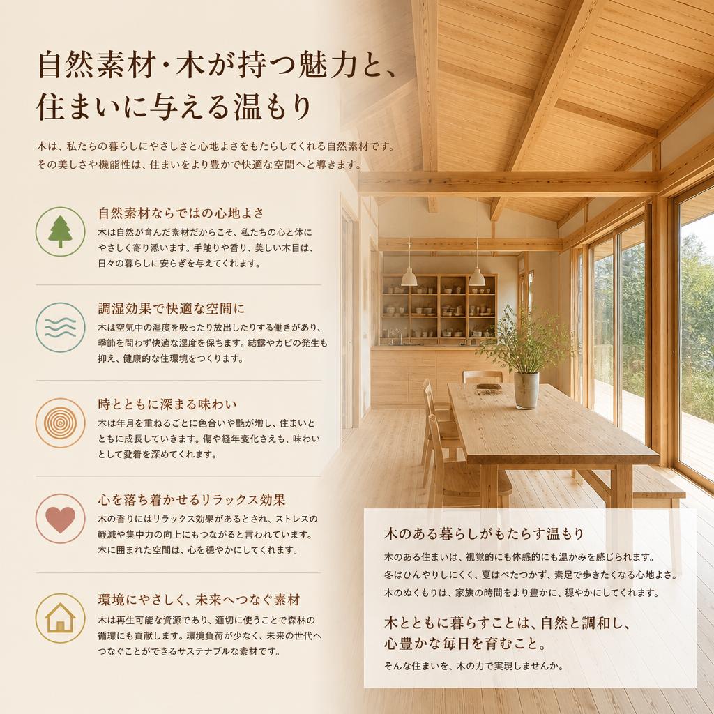 4. 木の家の魅力