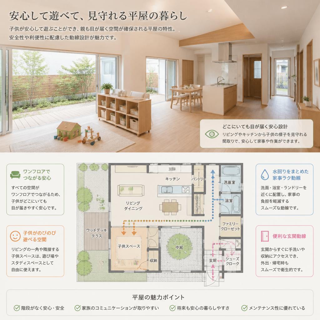 子育てに優しい設計